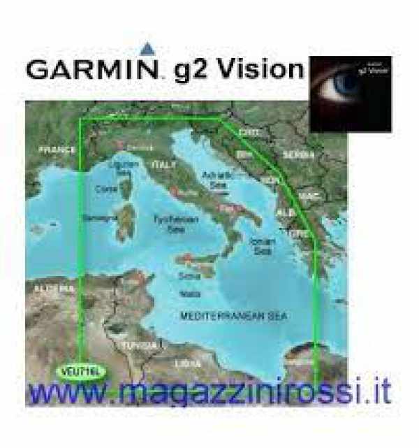 CARTOGRAFIA GARMIN REGULAR G3 ITALIA COSTA SUD OCCIDENTALE E TUNISIA
